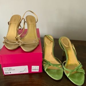 2 pairs of J Crew Heels